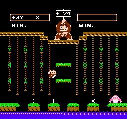 Donkey Kong Jr. Math Screenshot 1